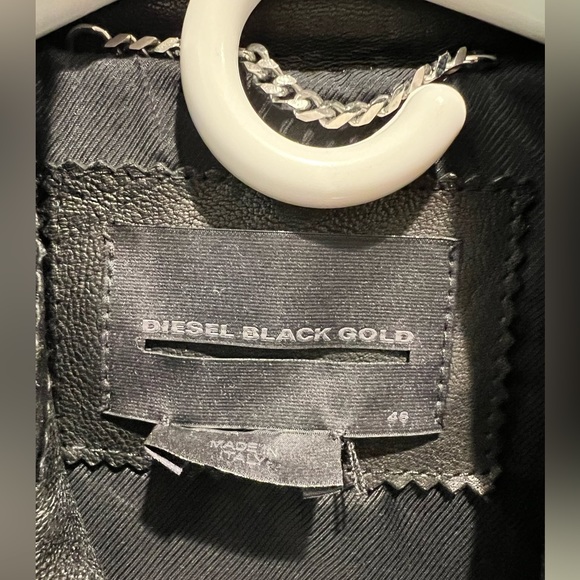 Diesel Black Gold leather jacket - Picture 3 of 6